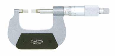 Blade measuring surfaces 0.75 x 6.50, non-rotating spindle, painted frame, protected against dust, water resistant. ACC02002 ACCESSORIES Batteria 1.5V LR44 / 1.