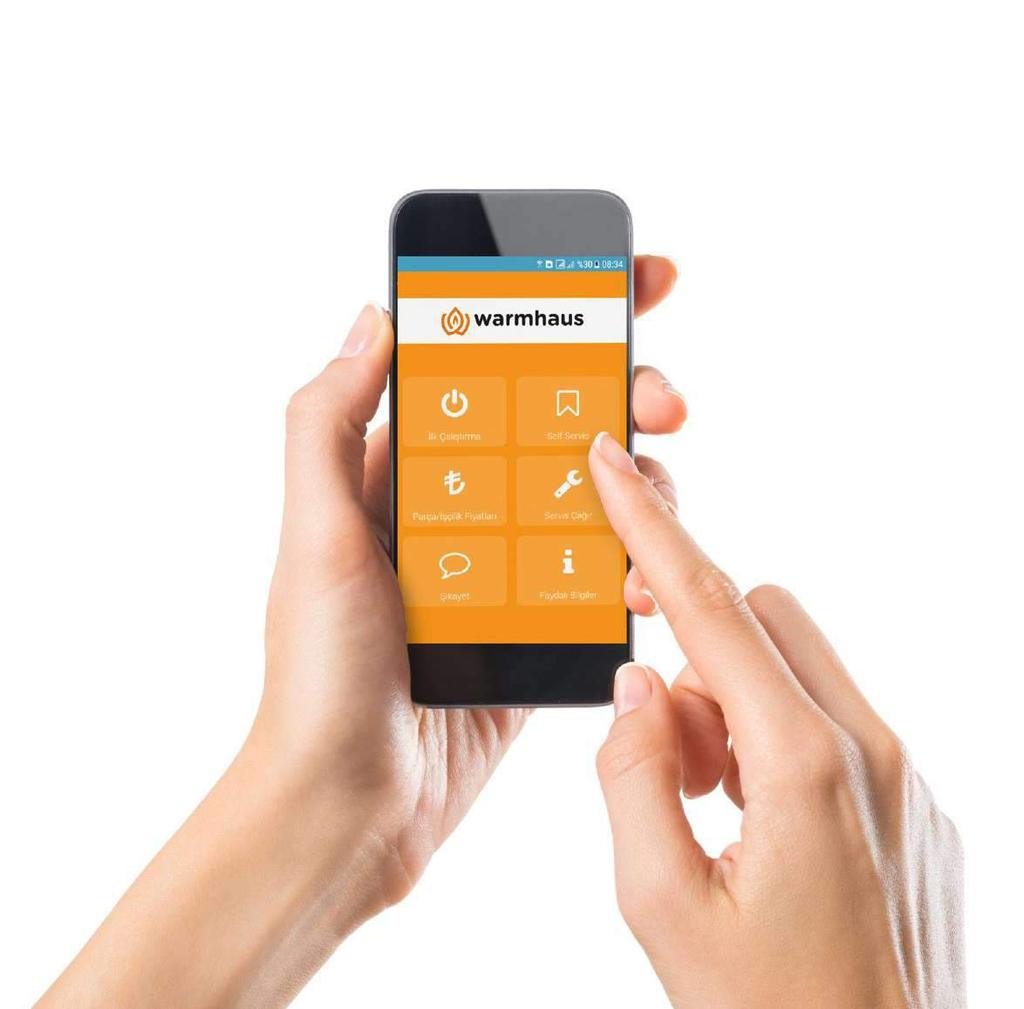 App Warmhaus Caldaia virtuale Scansionando il QR code