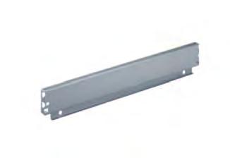 standard e variabile Da tagliare a misura Lunghezza 2000 mm Comprese viti a testa bombata Ø 3,5 x 20 mm Montaggio Conf.