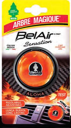 Pronto all uso, senza necessità di ricariche, BelAir Sensation offre un effetto di lunga durata, con la possibilità di regolare l intensità