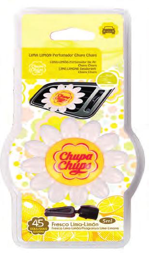 6 Deo ChupaChups 2 Clips Limone blister CHP1704 23,40 (3,90 la coppia) Ct.