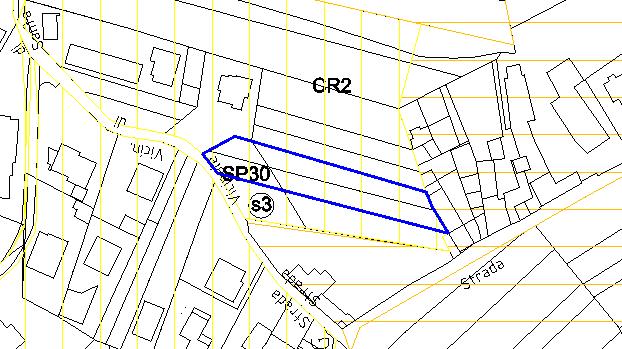 terreno individuato in area di completamento ad area agricola. OGGETTO VARIANTE STRUTTURALE 2018 AL P.R.G.C.