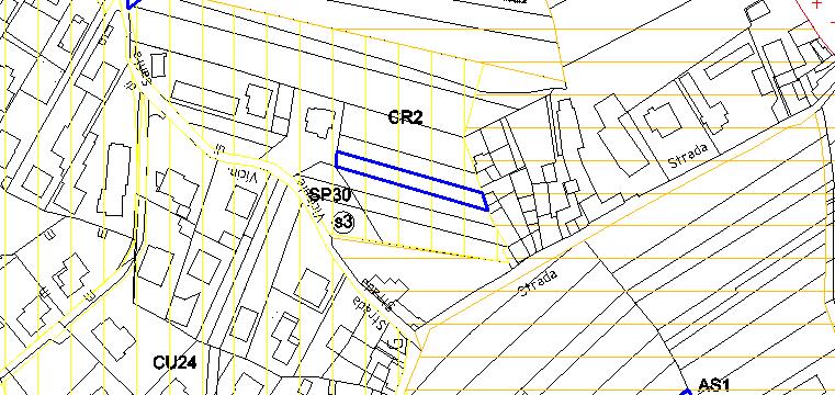 terreno da area di completamento residenziale ad area agricola. OGGETTO VARIANTE STRUTTURALE 2018 AL P.R.G.C.