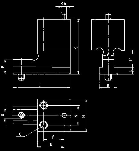 6945-11-63x28 28 37 2380 60475 6945-11-94x28 28 36 4750 Acciaio da bonifica brunito, completo di perno di fissaggio montato. Misure speciali fornibili su richiesta.