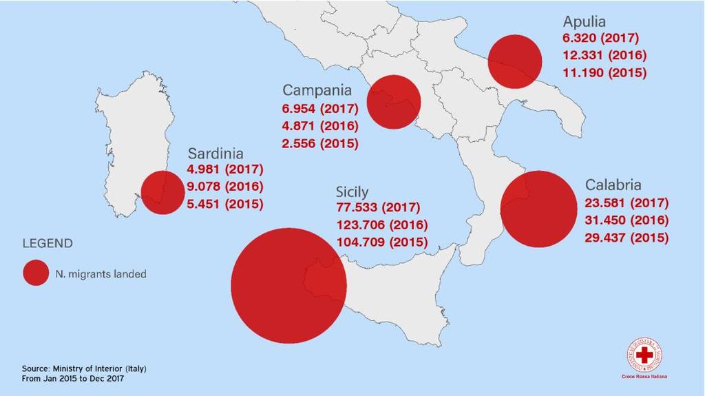 Contestualmente è continuata la gestione, in collaborazione con l Associazione provinciale di soccorso Croce Bianca, del centro già attivo dall anno 2016 di prima accoglienza in Bolzano.