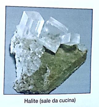 STRUTTURA CRISTALLINA I minerali hanno una struttura cristallina, cioè a