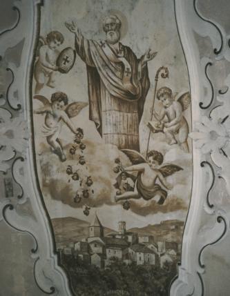 Giovanni Battista (con relativo quadro), S. Paolo Apostolo, N. S. del Rosario, N. S. del Carmine (raffigurata con S.