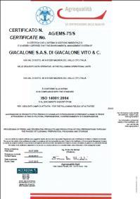 Rintracciabilità Risorse umane Certificazioni Organigramma aziendale L azienda adotta un Sistema di Rintracciabilità conforme al Regolamento (CE) N.