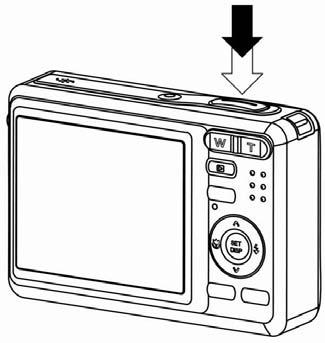 Registrazione Registrazione di immagini fisse Accendere la fotocamera ed impostarla in modalità REC (Registrazione) ( pagina ). Comporre l inquadratura sul display LCD.