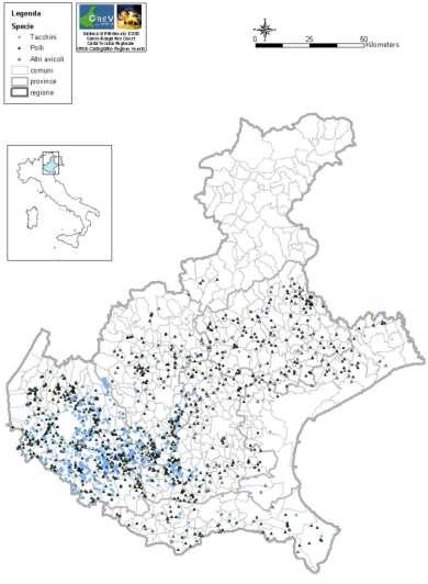 DPPA (area ad elevata densità avicola) 70.