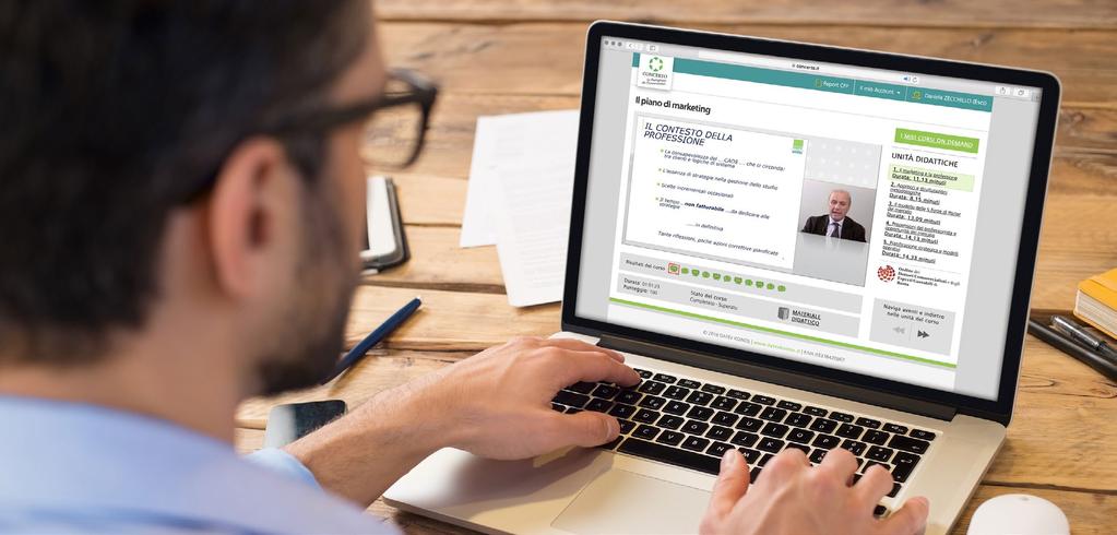 CORSI ELEARNING I PIÙ RECENTI La piattaforma CONCERTO si arricchisce di tre nuovi corsi, disponibili gratuitamente on-demand e validi per la formazione professionale continua di Dottori