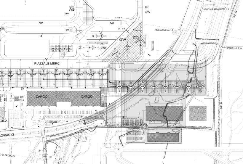 PROGETTO SVILUPPO CARGO CITY Magazzini ed aree dedicate Magazzino di 1^ linea Sviluppo futuro CAPACITA : 400.