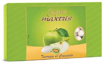 la frutta Confezioni da 1 kg la frutta Confezioni da 1 kg MAXTRIS FRAGOLA cioccolato bianco al gusto di fragola, ricoperto da un sottile strato di zucchero.
