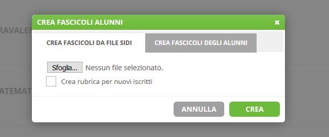 Nel caso degli alunni si potrà