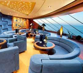 TOP SAIL LOUNGE MSC YACT CLUB Posti Servizi esclusivi Area (m 2 ) Ponte CONCIERGE AREA Reception 24 113