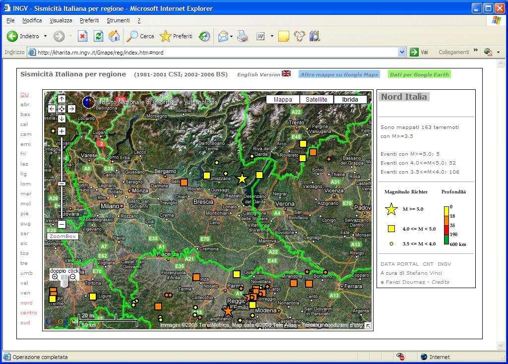 massima intensità macro attesa in Lombardia (Moliniet et al.