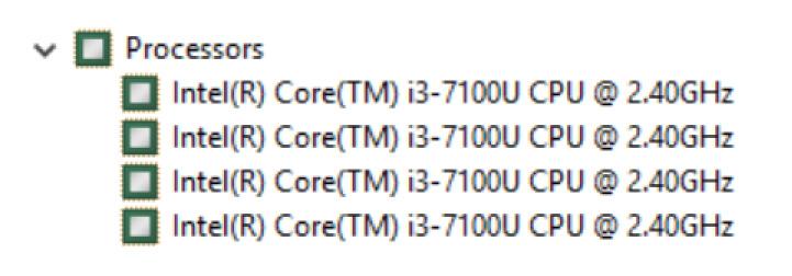 3 Espandere i Processori. Verifica dell'utilizzo del processore in Gestione attività 1 Fare clic con il pulsante destro del mouse o effettuare un doppio tocco sulla barra delle applicazioni.