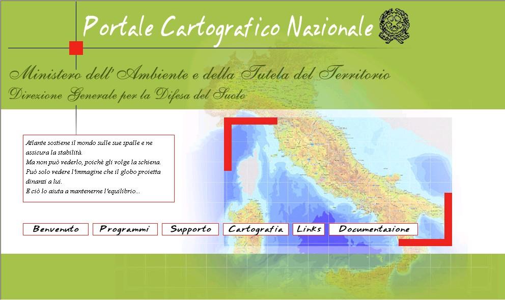 Il Cartografico rappresenta punto di La Portale Direzione Generale pernazionale la Difesa del Suolo, in ilparticolare, accesso alla istituzionali conoscenza da circa disponibilità delle cartografie