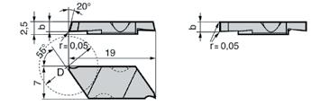 duro rivestito) CTR CTL CTR 000 R CTR 12100 R CTR 1210 R CTR 120 R CTR 12100 N CTR 1210 N CTR 120 N Stock ACZ10 b 0, 1,0 1, 2,0 1,0 1, 2,0 Dimensioni (mm) Max.