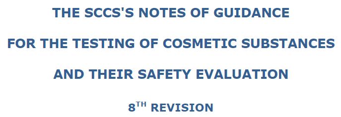 safety assessors) sezione sulla valutazione della sicurezza di prodotti cosmetici