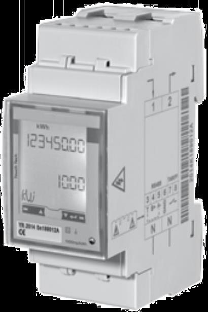 ModBUS Analizzatore di rete trifase con display per trasduttori Rogowski - Display retroilluminato - Elevata