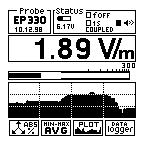 3.5.3 Modo PLOT Nel modo PLOT il PMM 8053B acquisisce i dati e li mostra in funzione del tempo. La visualizzazione è simile a quella di un registratore.