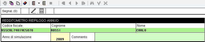 complessiva la procedura considera il Valore Ante coefficiente.