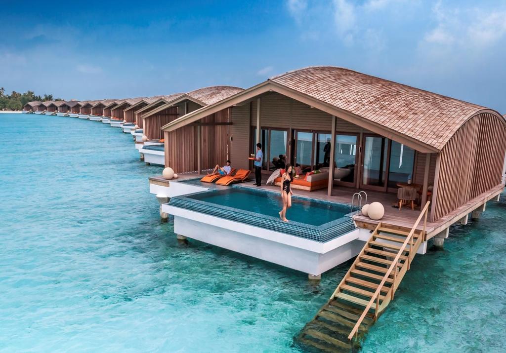 Ville di Finolhu, Maldive Il viaggio per eccellenza: Ville esclusive con maggiordomo a disposizione per un esperienza di lusso.