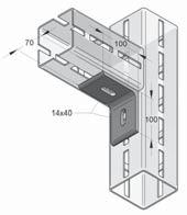 Angolari CENTUM CENTUM M G M G M G M G Angolare 2-Fori XL 80 CENTUM Angolare 3-Fori XL 80 CENTUM Angolare 3-Fori da XL 100 CENTUM Angolare 4-Fori da XL 100 CENTUM Per profi li