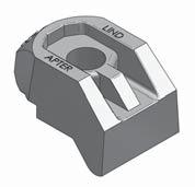 Rampone Tipo AF CENTUM CENTUM Taglio Trazione Rampone Tipo AF Applicazioni: - Per flangie con inclinazione di 10 Materiale: Ghisa sferolitica - Adatto ad assorbire elevate azioni di taglio Finitura: