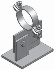 Supporto Scorrevole T 100/150, HV1 100-125 con 1 Collare Scegliere la fi nitura superfi ciale G Zincatura galvanica (GALV) F Pezzo zincato a caldo (fsv) 108 b b 0219 Supporto Scorrevole T 100/150, HV