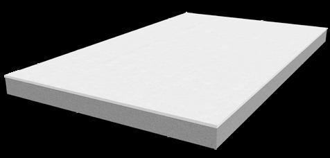 SUPERFICIE PANNELLO 3000 x 1200-2000 x 1200 mm SPESSORE CARTONGESSO 13 mm Caratteristiche: Neogess è un pannello in Neopor accoppiato ad una lastra di cartongesso,