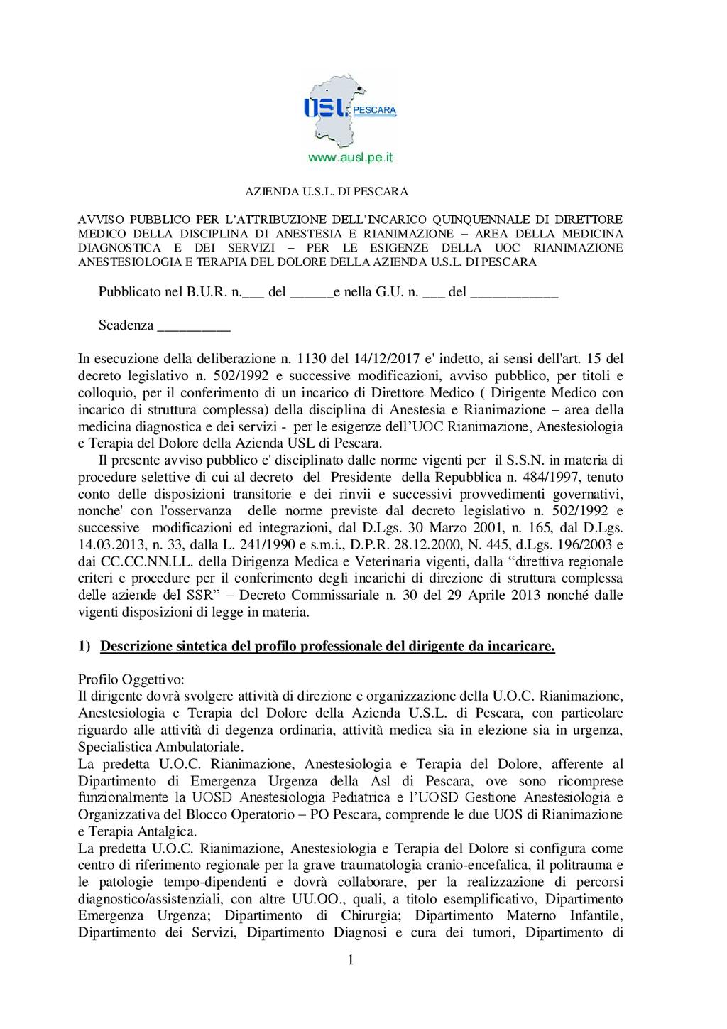 Pag. 42 Bollettino Ufficiale della Regione Abruzzo Anno XLVIII - N. 6 Speciale (19.01.