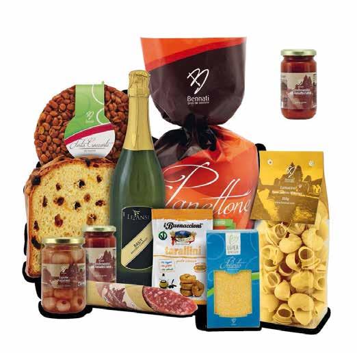 alle Arachidi 200 g Pandoro di Pasticceria Incarto Bennati 750 g Spumante Rosé Extra Dry Millesimato Le Anse novità Torrone Tradizionale alla