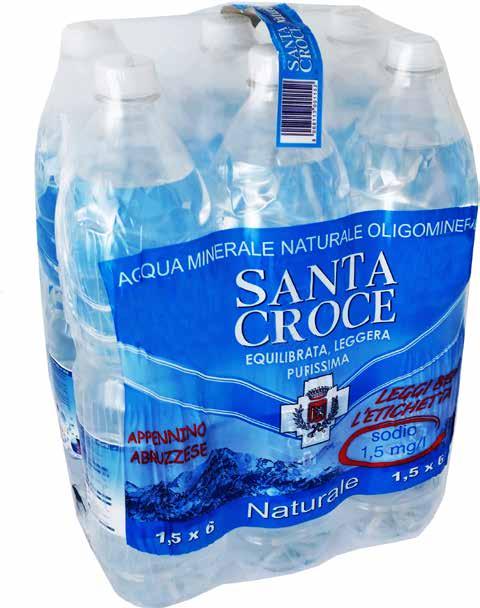 NATURALE SANTA CROCE 1,5 l x 6prezzo