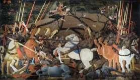 Episodio storico: battaglia di San Romano (2 giugno 1432), tra truppe fiorentine e truppe senesi. Vittoria fiorentina.