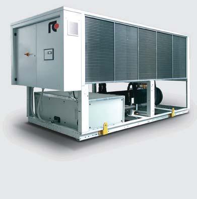 IT COOLING CHILLERS Refrigeratori di liquido condensati ad aria con compressori centrifughi a levitazione magnetica da 220 kw a 1.
