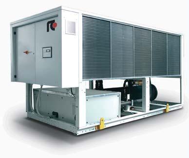 Value) Potenza frigorifera (1) (2) kw EER (1) (2) ESEER (1) (2) Classe Eurovent Scambiatori Scambiatore utenza in refrigerazione Compressori N. compressori N N.