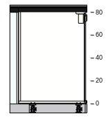 3 60205517 METOD struttura per mobile base angolare 128x68x80 cm 50 1 50 40273183 VOXTORP anta