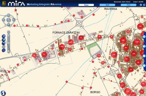 n numero di imprese superiori a 10 nella stessa "area" geografica è