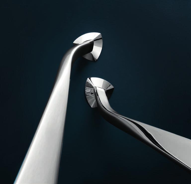 SEGNO design Della Rovere R&S Gli spessori si alleggeriscono, i materiali diventano tecnici e ricercati. La linea della nuova gamba interpreta il gusto per la purezza della forma.