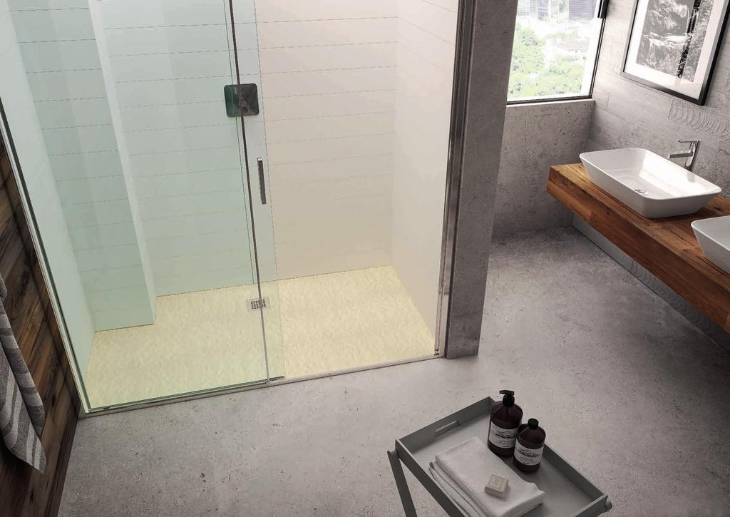 PERSONLIZZBILE I piatti doccia Ultra Flat S sono personalizzabili per andare incontro a qualsiasi esigenza di spazio.