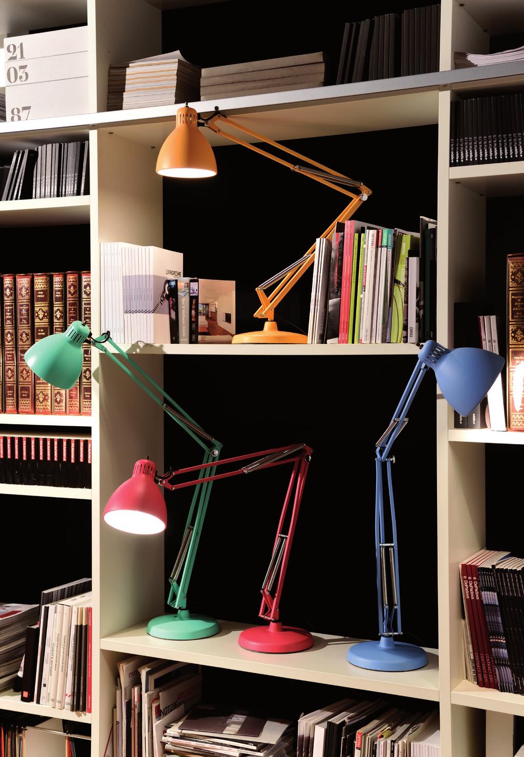 tavolo rappresenta dalla sua nascita il prototipo della lampada da lettura.