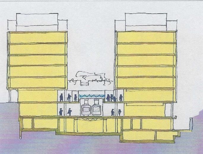 Gli architetti Marco Krähenbühl e Paolo Fumagalli, con un gruppo qualificato di professionisti, ingegneri e pianificatori dei trasporti, avevano allora proposto la soluzione seguente 4, e allo stesso