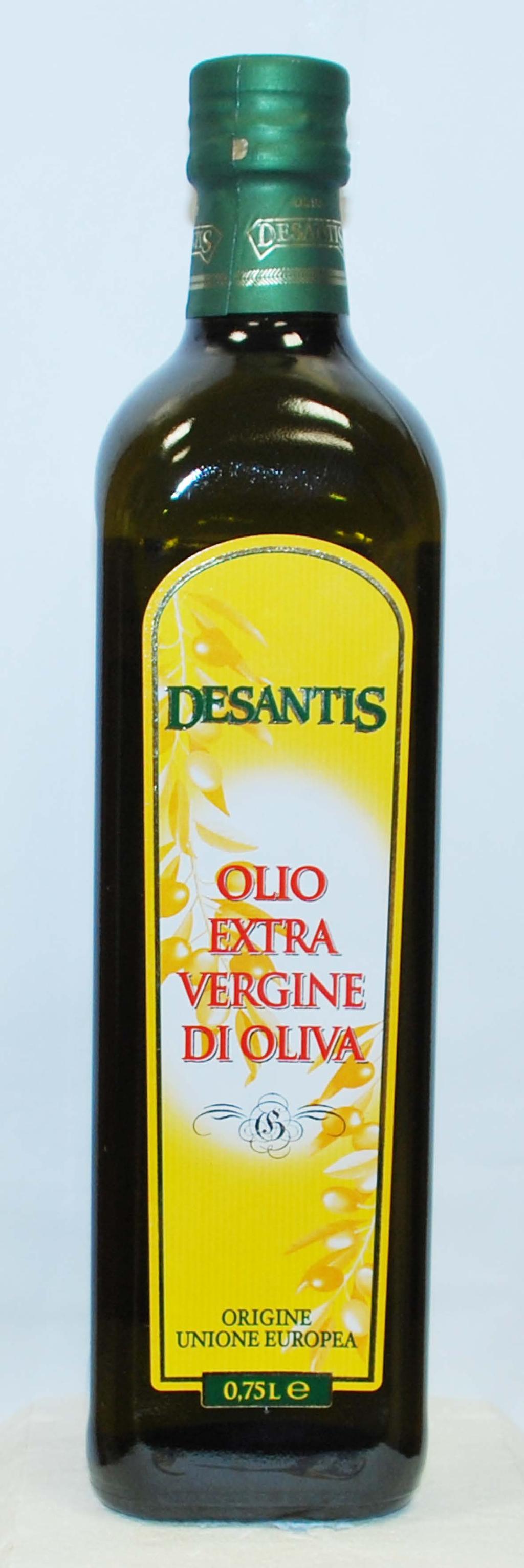 OLIO EXTRA VERGINE DI OLIVA DE SANTIS 750 ml ( 3,99 al lt)