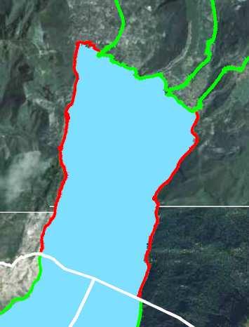 Provincia Autonoma di Trento 0,00 RIVA DEL GARDA Partenze: Ciclabili esistenti Totale km 11,851 0,00 TORBOLE Arrivo: raccordo al confine con tratti