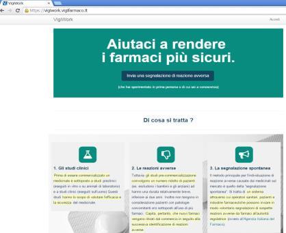 on-line VigiFarmaco Tutte le