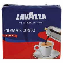 25 % 30 % 40 % 50 % 25% euro 3,97 7,94 al kg CAFFÈ CREMA E GUSTO LAVAZZA 2x250 g - classico invece di 5,30-10,60 al