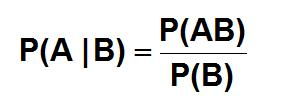 71 da cui deriva che Nota: se P(A) = 0 allora P(B A) non è definita Probabilità