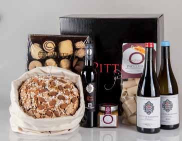 g Grissini Pitti 180 g J Sfiziosa articolo 83 Birra Agricola Toscana J63 750 ml Dolce Peccato 375 ml Pasta artigianale al germe di